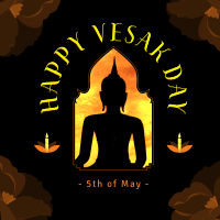 Celebrate Vesak Day Linkedin Post