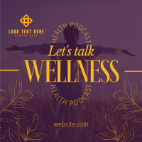 Wellness Podcast Instagram Post Design