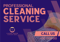 Deep Cleaning Services Postcard Image Preview