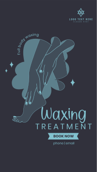 Leg Waxing Facebook Story