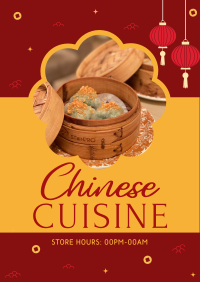 Chinese Cuisine Poster