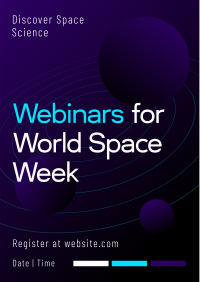 Space Week Webinar Flyer