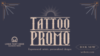 Tattoo Studio Promo Video Design