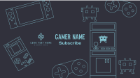 Console Gamer Channel YouTube Banner