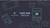 Console Gamer Channel YouTube Banner