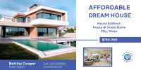 Affordable Dream House Twitter Post