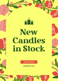 New Candle Collection Flyer