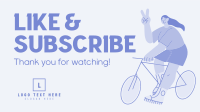 Biking Everyday YouTube Video