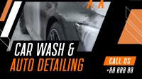 Car Wash Auto detailing Service Video