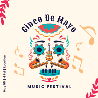 Cinco De Mayo Music Fest Instagram Post Image Preview