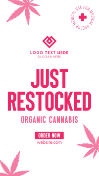 Cannabis on Stock Instagram Reel