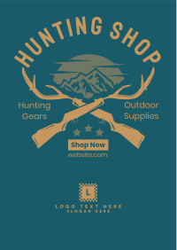 Hunting Shop Flyer