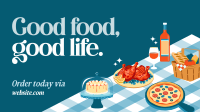 Good Food Quote Animation