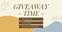 Organic Leaves Giveaway Mechanics Facebook Ad