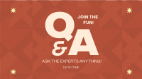 Minimalist Live Q&A Animation