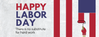 Labor Day Paint Facebook Cover Image Preview