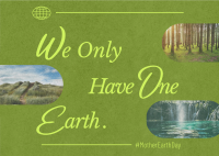 Celebrating Earth Day Postcard