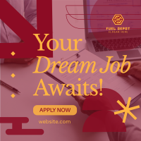 Apply your Dream Job Instagram Post Image Preview