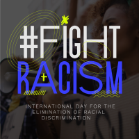 Fight Racism Now Instagram Post