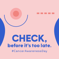 Cancer Awareness Movement Linkedin Post Design