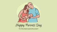 Young Happy Parents Facebook Event Cover