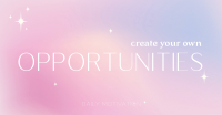 Dream Sparkling Gradient Facebook Ad