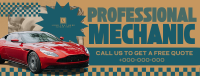 Modern Professional Mechanic Facebook Cover