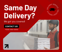 Professional Delivery Service Facebook Post