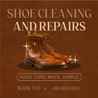 Shoe Repair Vintage Instagram Post Image Preview