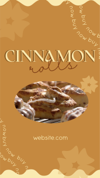 Tasty Cinnamon Rolls Instagram Reel Image Preview