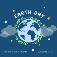 Restore Earth Day Linkedin Post