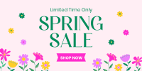 Celebrate Spring Sale Twitter Post