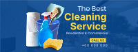 The Best Cleaning Service Facebook Cover