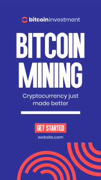 Start Bitcoin Mining Instagram Reel