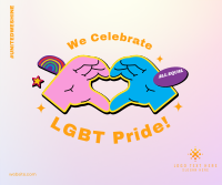 Sticker Pride Facebook Post