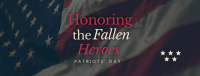 Honoring Fallen Soldiers Facebook Cover