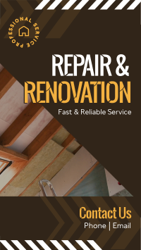 Repair & Renovation TikTok Video