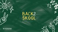 Back 2 Skool YouTube Banner