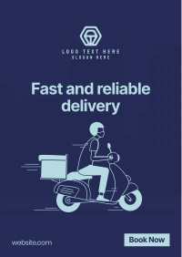 Motorcycle Delivery Flyer