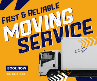 Speedy Moving Service Facebook Post