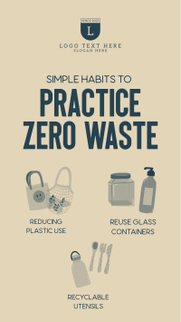 Simple Habits to Zero Waste Instagram Story