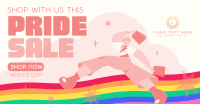 Fun Pride Month Sale Facebook Ad