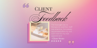 Spa Client Feedback Twitter Post Design