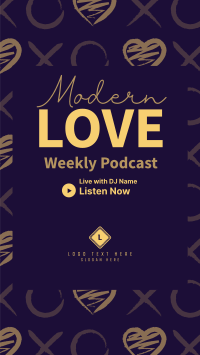 Modern Love Facebook Story