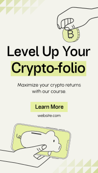 Crypto Finance Instagram Story