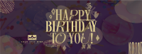 Quirky Birthday Celebration Facebook Cover Image Preview