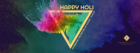 Holi Color Explosion Facebook Cover Image Preview