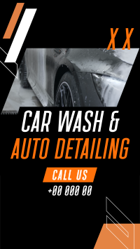 Car Wash Auto detailing Service Video