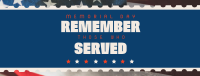 Remember Memorial Day Facebook Cover