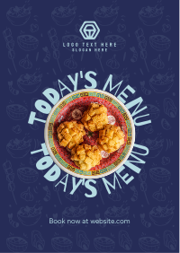 Today's Menu Flyer Design